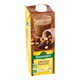 BONNETERRE Boisson À Base De Chocolat Et De Noisettes  Bio 1l