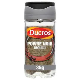 DUCROS Poivre noir moulu fort 35g