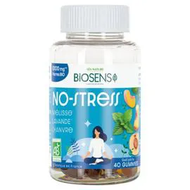 LÉA NATURE, BIOSENS Complément Alimentaire Contre le Stress à la Pêche x40