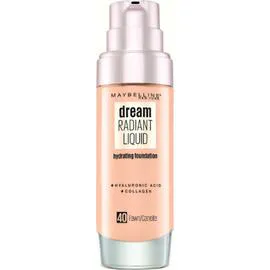 GEMEY, MAYBELLINE NEW YORK Fond de Teint Liquide Dream Radiant Liquid Eclat 40 Cannelle 30ml