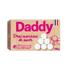 DADDY Sucre demi-morceaux 750g