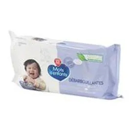 MARQUE REPÈRE, MOTS D'ENFANTS Lingettes bébé Débarbouillantes - x40 x40 