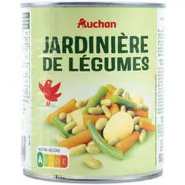AUCHAN Jardinière 4 légumes 510g
