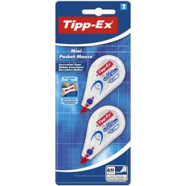 TIPP-EX Rubans Correcteurs Mini Pocket Mouse x2