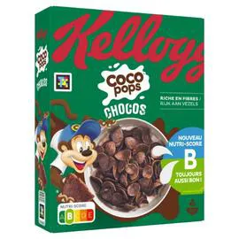 KELLOGG'S Céréales Coco Pops Chocos 330g