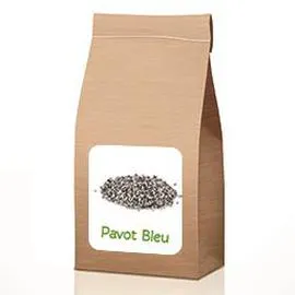 JUSTE BIO Graines de pavot bleu BIO en vrac 100g