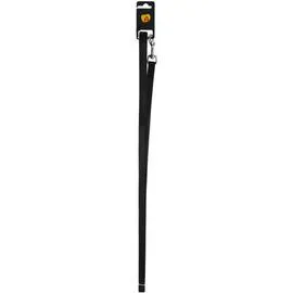 ANIMALIS Laisse Basic Confort 40mm et 50cm pour Chien Noir 100g