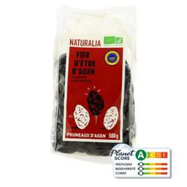 NATURALIA Pruneaux D'Agen Avec Noyaux Bio 500g