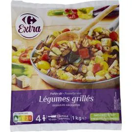 CARREFOUR EXTRA Poêlée de légumes grillés 1kg