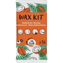 CARREFOUR SOFT Bandes de cire x16