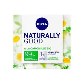 NIVEA, NATURALLY GOOD Soin jour visage 50ml