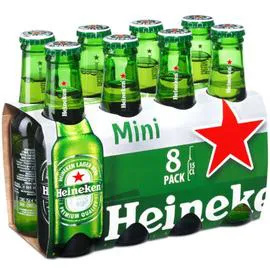 HEINEKEN Bière blonde 8x15cl