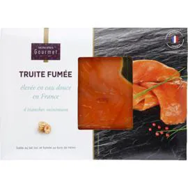 MONOPRIX GOURMET Truite fumée 120g
