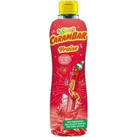 CARAMBAR Sirop fraise 75cl