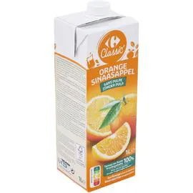 CARREFOUR CLASSIC' Jus d'orange sans pulpe 1l
