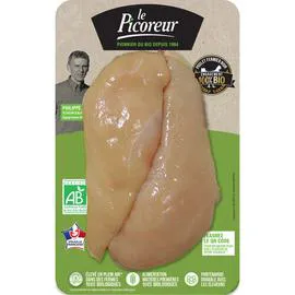 LE PICOREUR Le Picoreur Filet de Poulet Bio x2