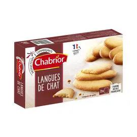 CHABRIOR Langues de chat 200g