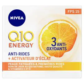 NIVEA Soin anti-âge énergie jour/FPS 15 Q10 plus 50ml
