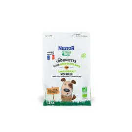 NESTOR BIO Nestor Bio Croquettes pour Chien de petite race Volaille Bio 1,2kg