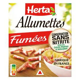 HERTA Allumettes fumées 200g