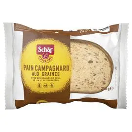 SCHÄR Pain campagnard sans gluten 250g