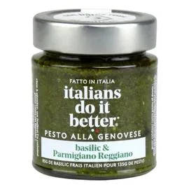 ITALIANS DO IT BETTER Sauce Pesto basilic & Parmigiano 135g