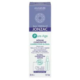 LÉA NATURE, JONZAC Soin Visage Sérum Concentré Correcteur Global Pure Age Bio 30ml