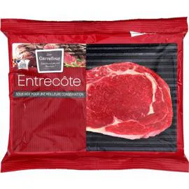 CARREFOUR Viande Bovine: Entrecôte*** à griller 180g