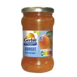 GERBLÉ Confiture abricot s/sucres ajoutés 320g