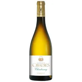DOMAINE DE CIBADIES CHARDONNAY Vin Blanc Languedoc Roussillon IGP Pays d'Oc Chardonnay Pegasus 75cl