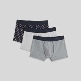 MONOPRIX HOMME Lot 3 Boxers Cot/Ela Mar S l'unité
