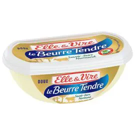 ELLE & VIRE Beurre tendre doux 250g
