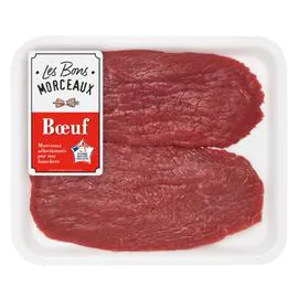 LES BONS MORCEAUX Viande Bovine: Steaks** à griller 2x130g
