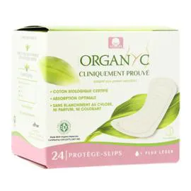 ORGANYC Protège slip Bio x24 x24