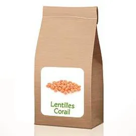 JUSTE BIO Lentilles corail en vrac 50g