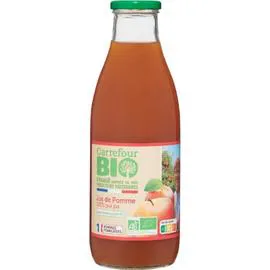 CARREFOUR BIO Jus de pomme bio 100% pur jus 1l