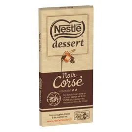 NESTLÉ, DESSERT Chocolat pâtissier noir corsé 200g