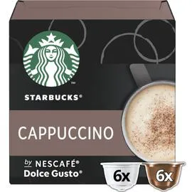 DOLCE GUSTO, STARBUCKS Café dosettes Compatible Cappuccino By Nescafé 120g