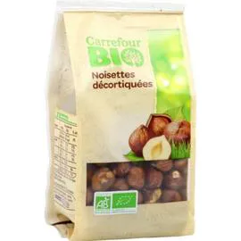 CARREFOUR BIO Noisettes bio décortiquées 200g