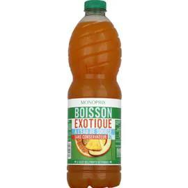 MONOPRIX Boisson goût tropical à l'eau de source 2l