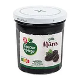 MARQUE REPÈRE, DOUCEUR DU VERGER Gelée Mûres 370g