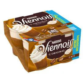 NESTLÉ, LE VIENNOIS Liégeois au café 4x100g