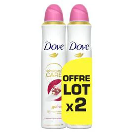 DOVE Déodorant Anti-Transpirant Grenade & Citron Vert Go Fresh Advanced Care 400ml