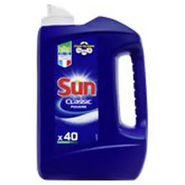 SUN Poudre lave vaisselle Classic 40 lavages 1,235kg