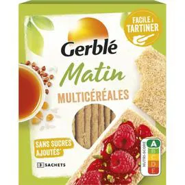 GERBLÉ Tartine Matin aux Céréales 125g