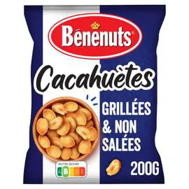 BÉNÉNUTS Cacahuètes grillées & non salées 200g
