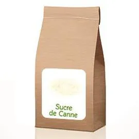 JUSTE BIO Sucre de canne BIO en vrac 50g