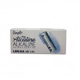 CARREFOUR SIMPL Pile alcaline AA/LR6 x8