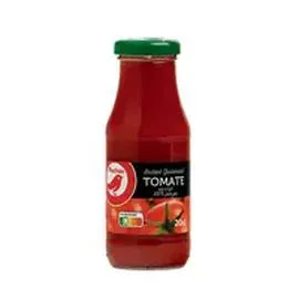 AUCHAN Jus de tomate bouteille en verre 200ml