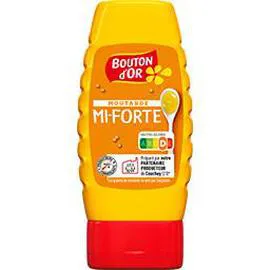 BOUTON D'OR Moutarde mi-forte 250g